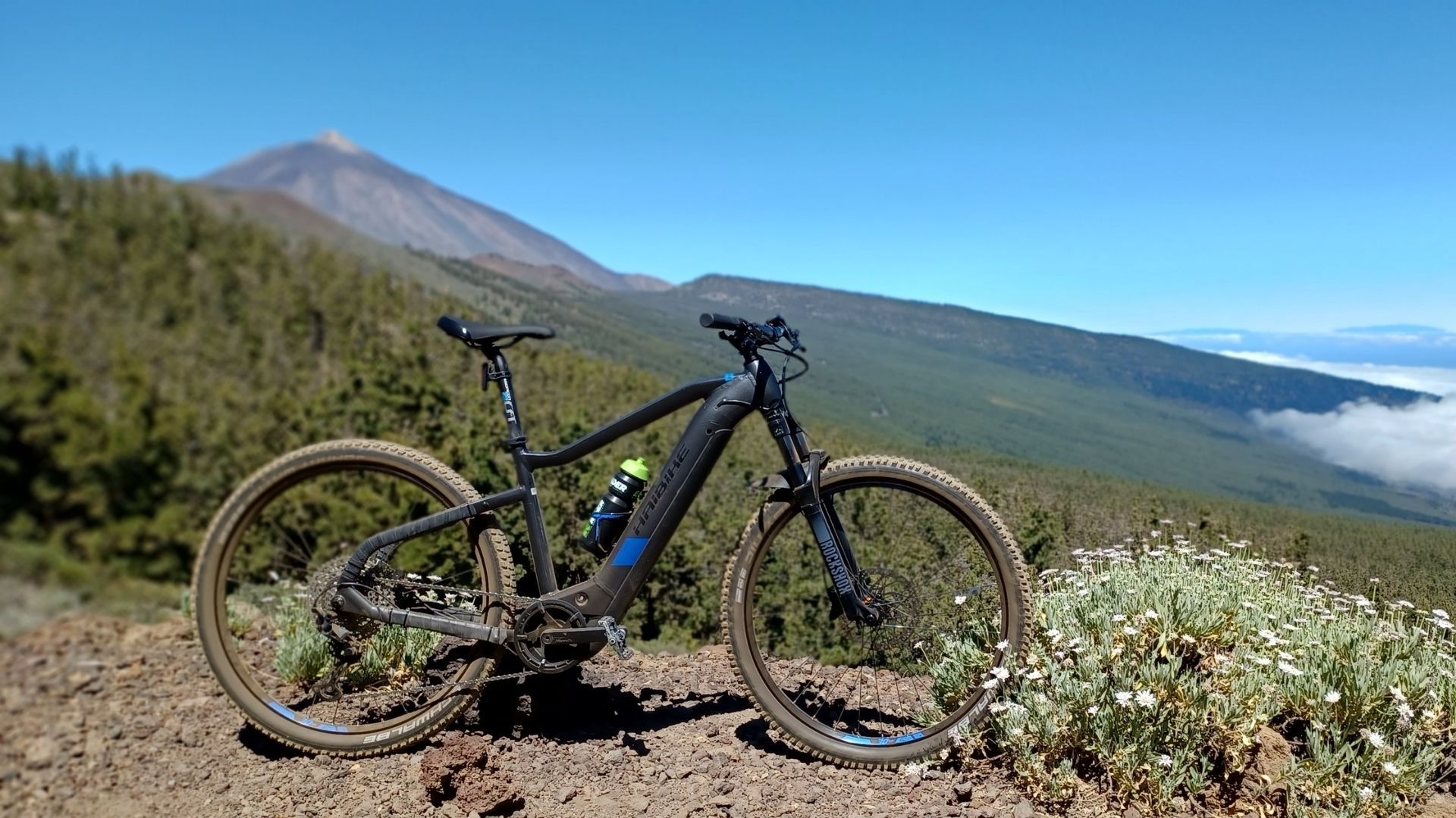 MTB ecrider e-bike mieten teneriffa